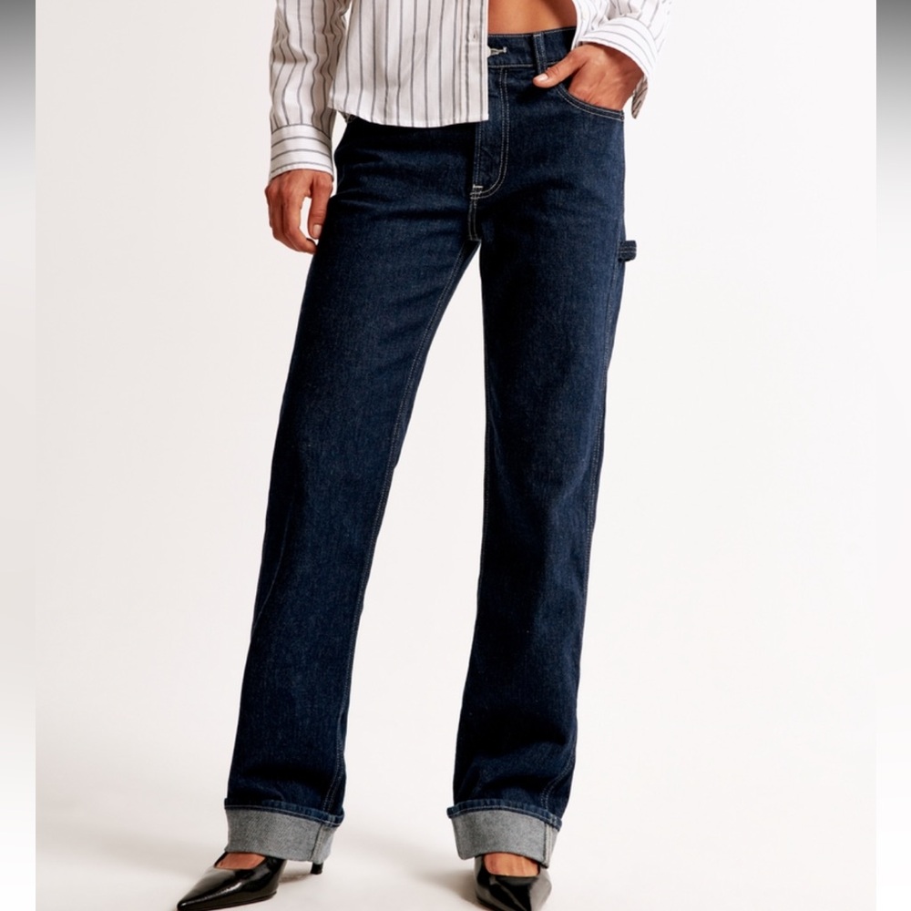 Abercrombie & Fitch low rise baggy jeans